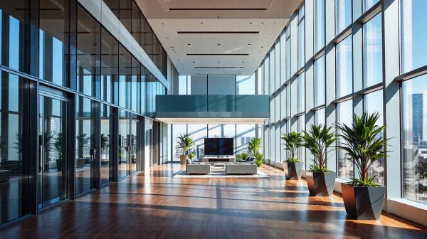 Comparatif brasseur d'air et climatisation pour espaces hauts