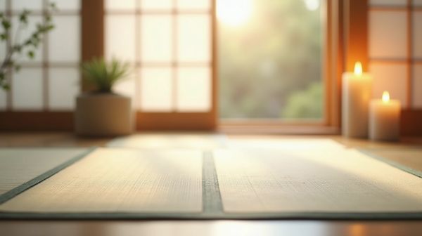 Un tatami traditionnel pour un intérieur zen et stylé