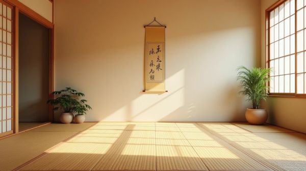 Un tatami traditionnel pour un intérieur zen et stylé